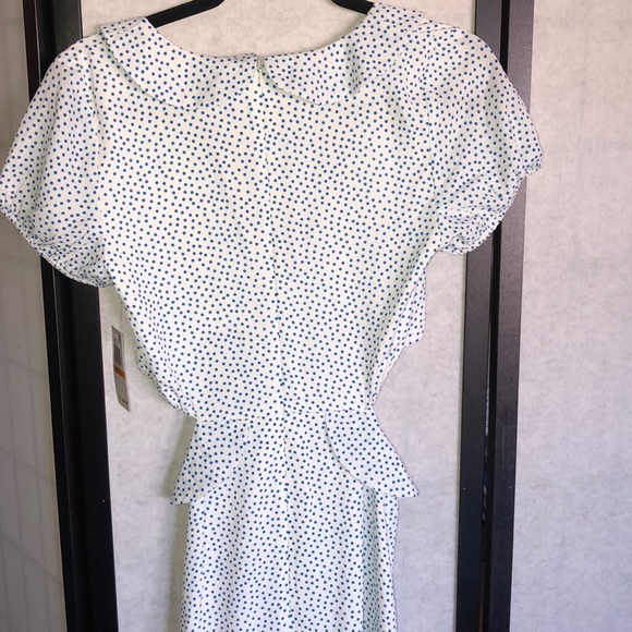 ❌$15 SALE❌ NIGHTWALKER Josie Cutout Maxi dress  polka dots - Picture 9 of 10